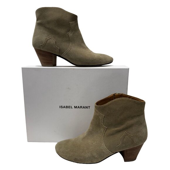 $690 Isabel Marant tan dicker boots size 9/39 - Picture 2 of 7